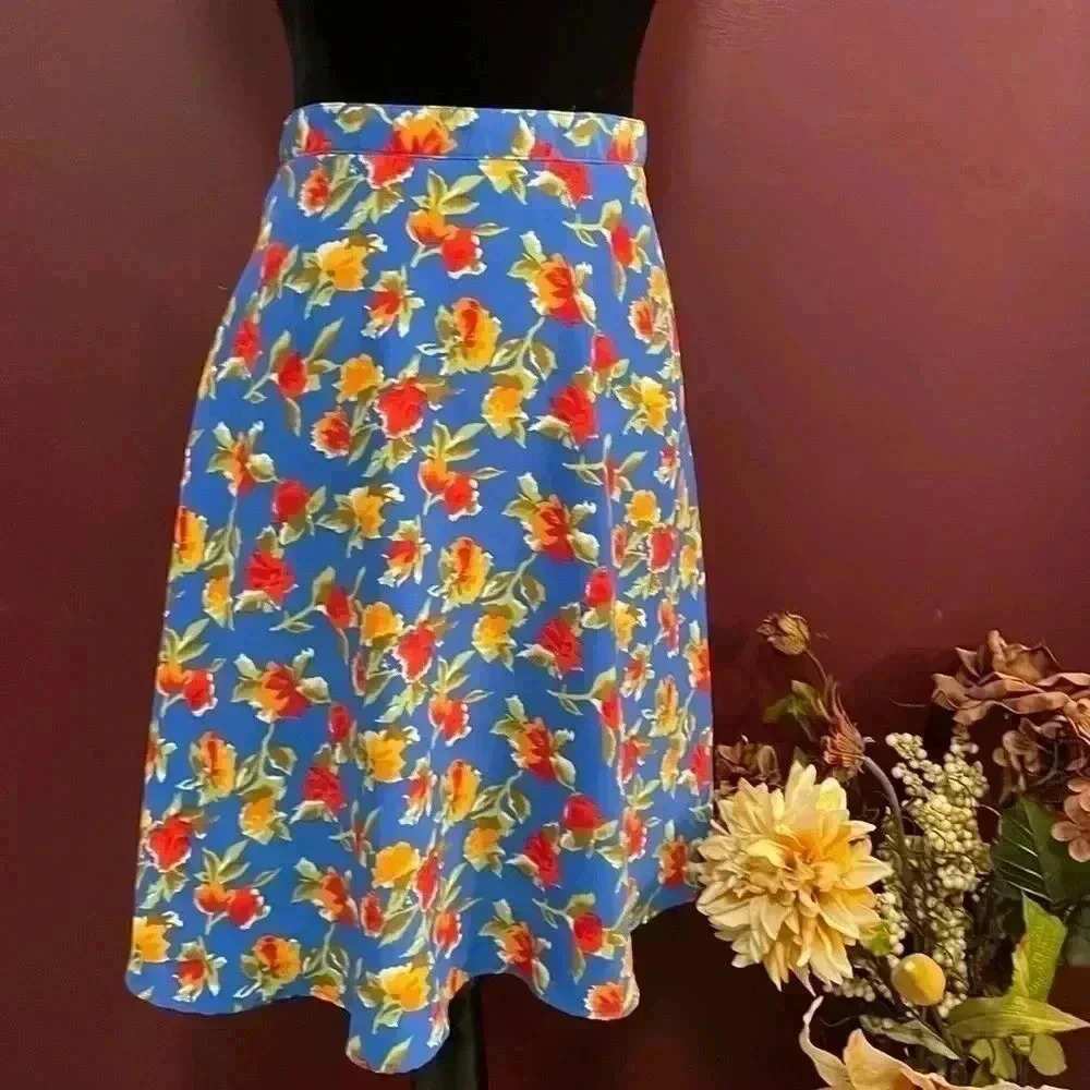 Maren Floral Skater Skirt Size 14